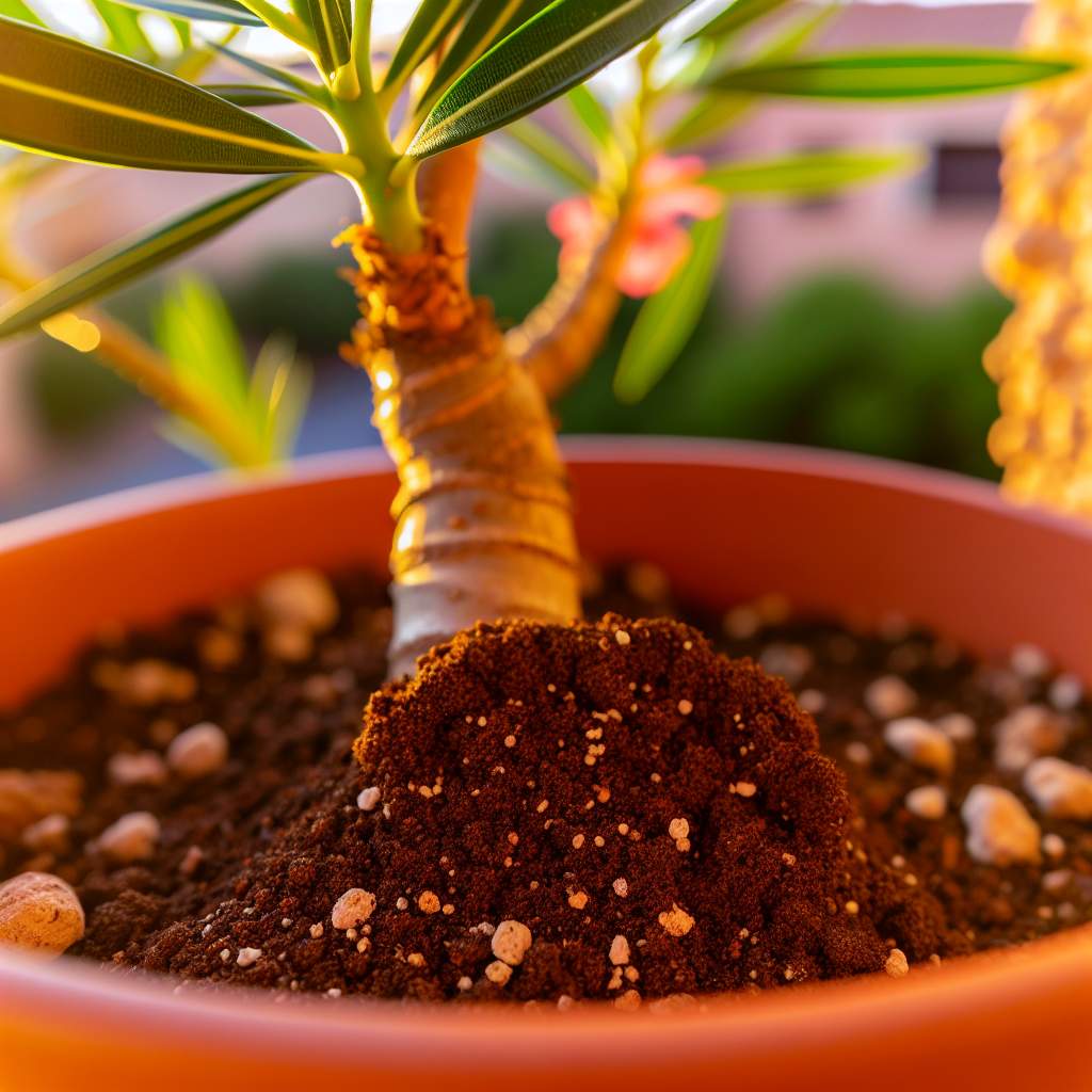 Choisir la bonne terre pour laurier rose en pot