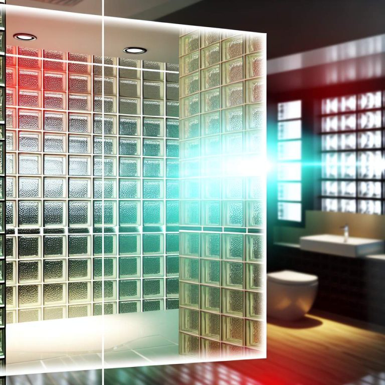 Pourquoi choisir une paroi douche brique verre?
